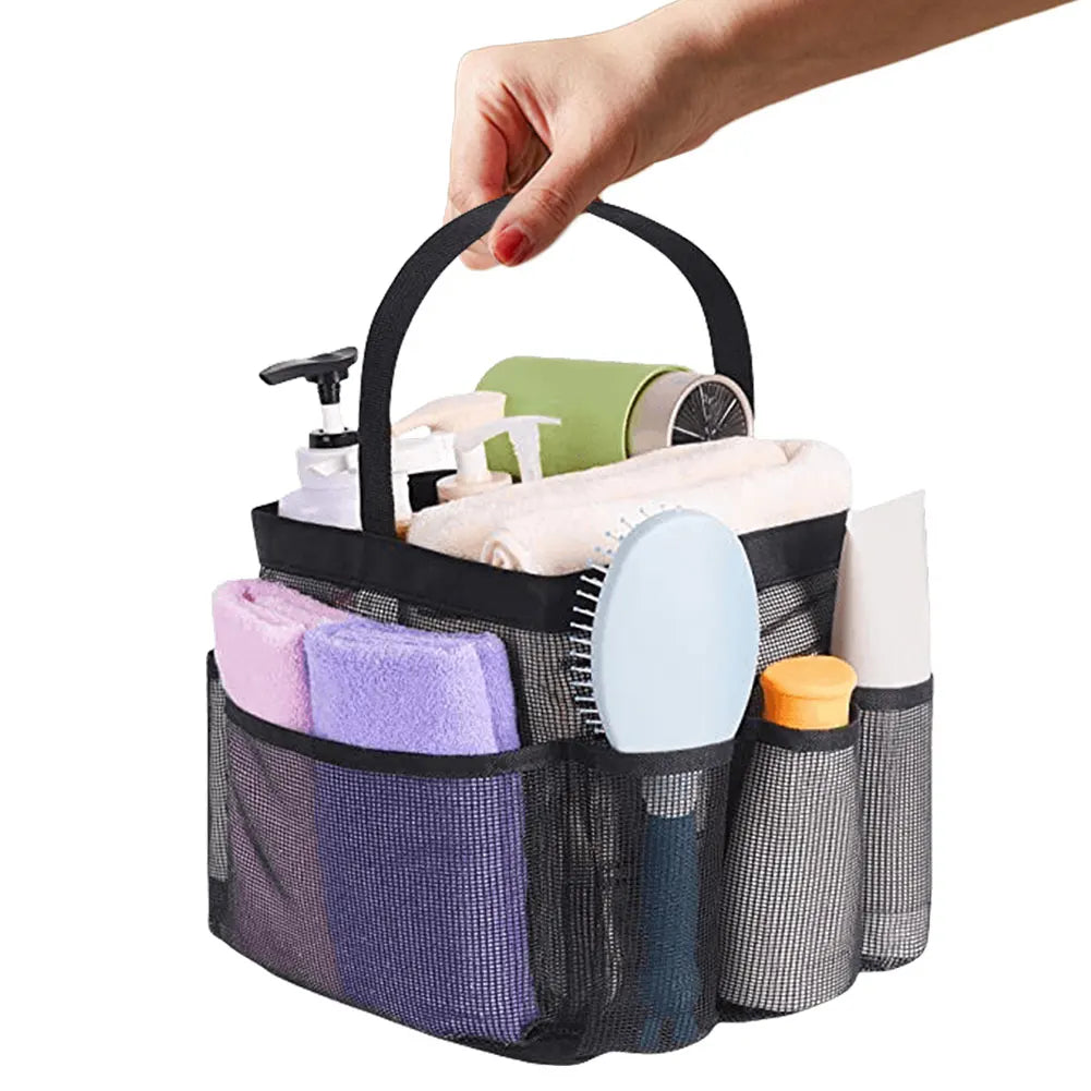 Multi-pockets Shower Tote Bag with Handle